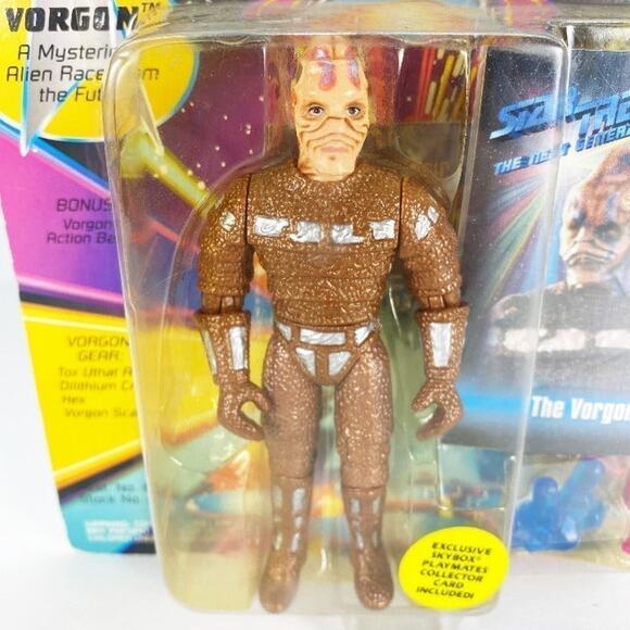 PlayMates 1993 Star Trek The Next Generation Vorgon Action Figure - Picture 5 of 5